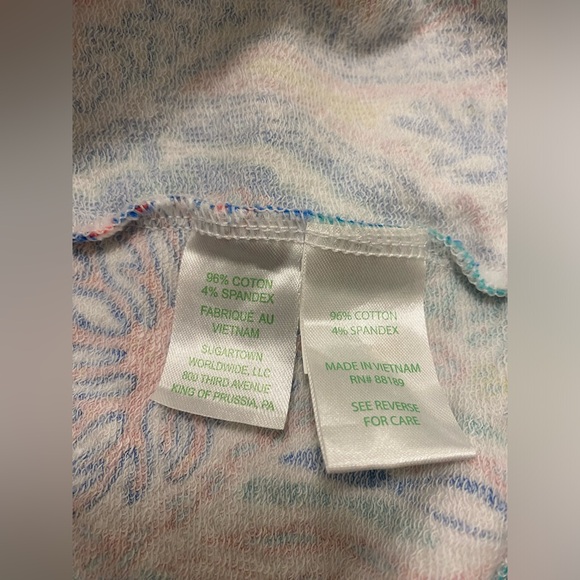 Lilly Pulitzer Lover’s Coral Skipper Popover Colorful 1/2 Zip with Pocket Size M - Picture 13 of 13